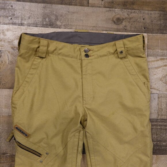 Burton Access DRYRIDE Snow Pants Women’s Medium Tan Mountain Ski Snowboard - Picture 2 of 16